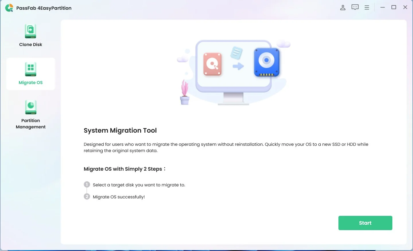 Download and install the PassFab 4EasyPartition